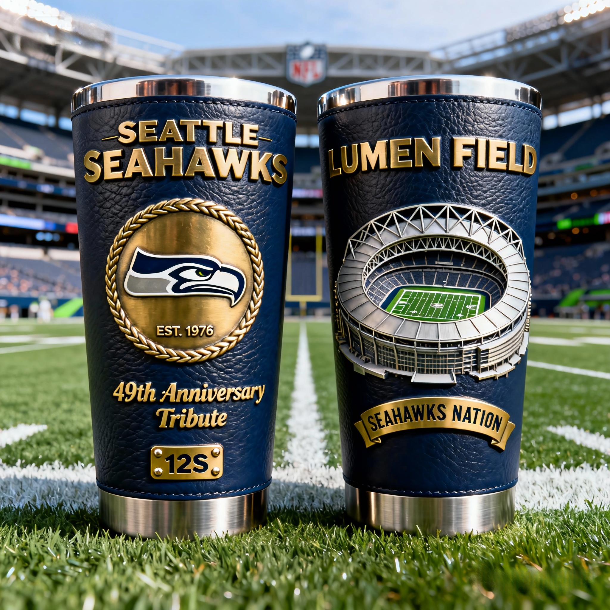 🏆 NFL Team Anniversary Premium Tribute Tumbler 🏈