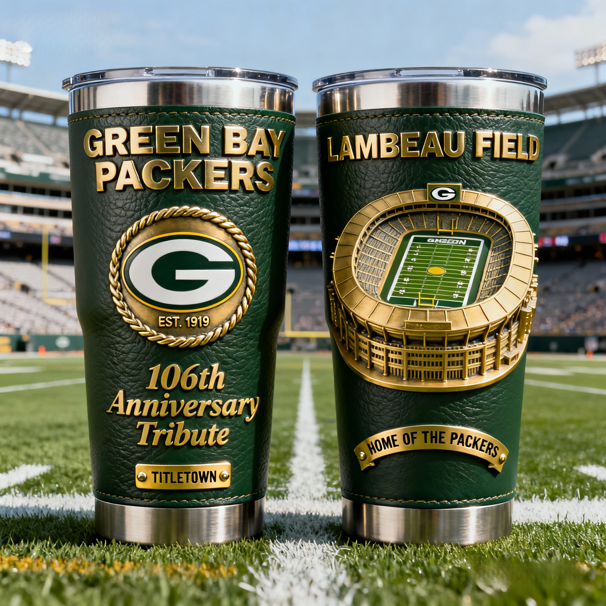 🏆 NFL Team Anniversary Premium Tribute Tumbler 🏈