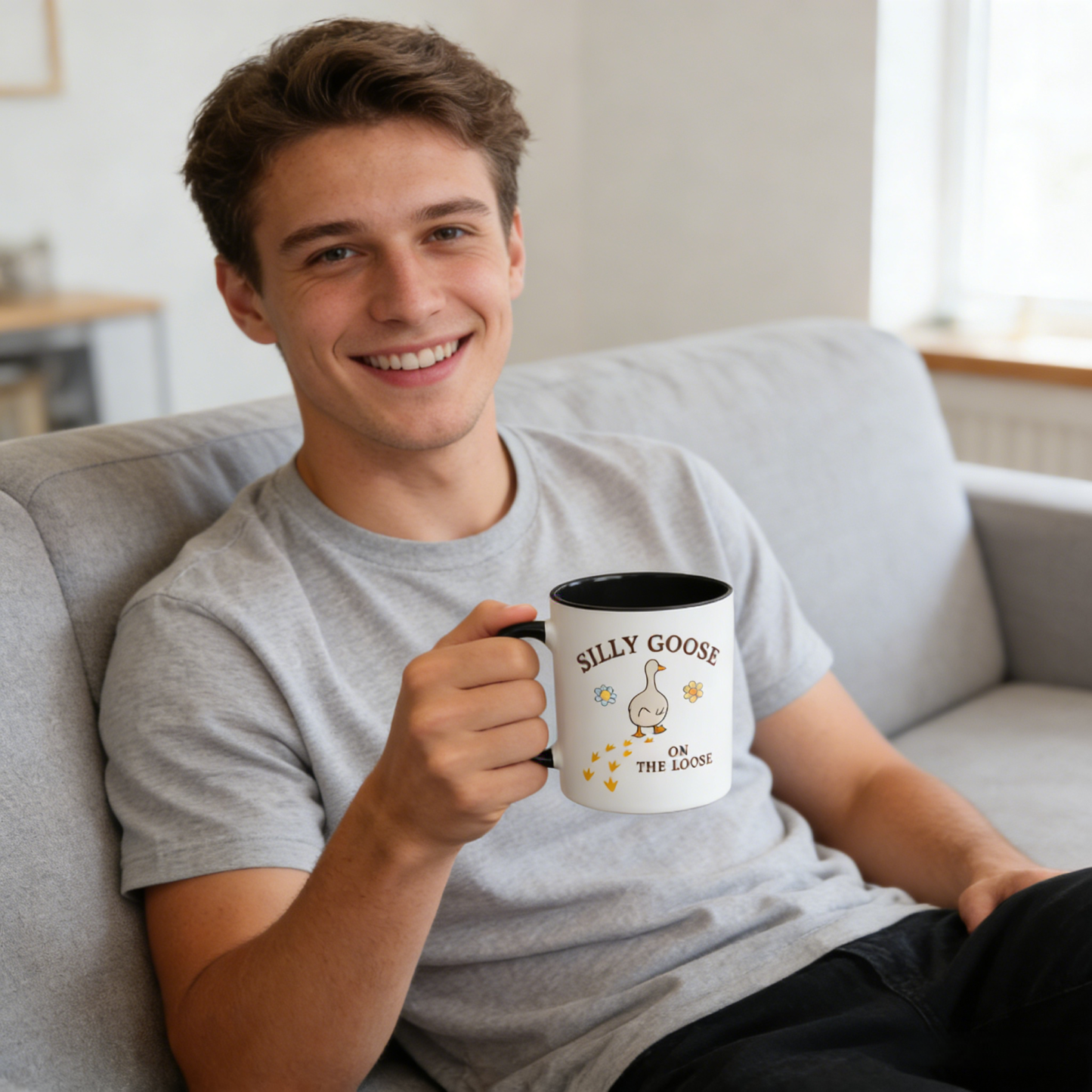 Silly Goose On The Loose Mug | WSMug08