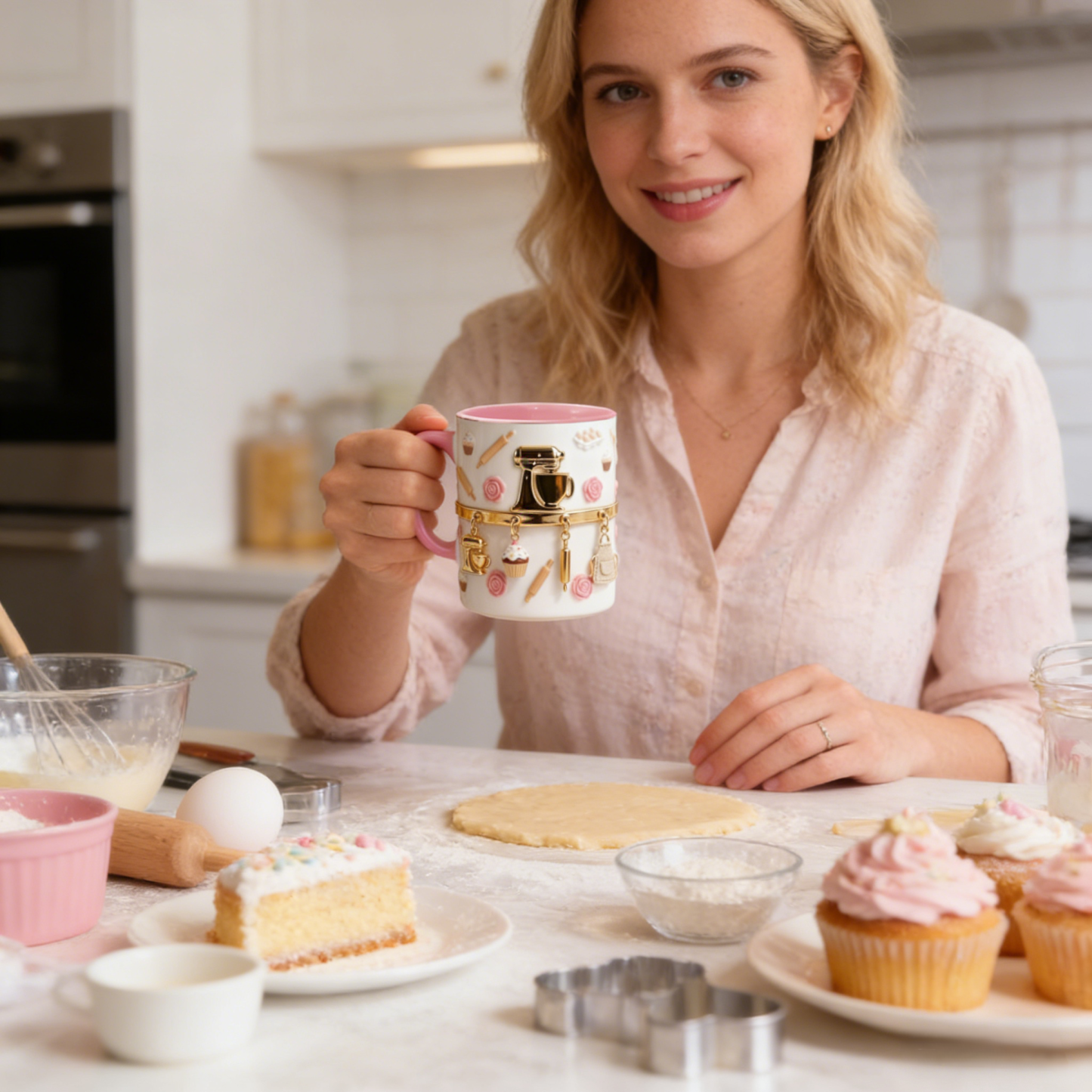 Cake Baking Themed Ceramic Mug | WSMug22