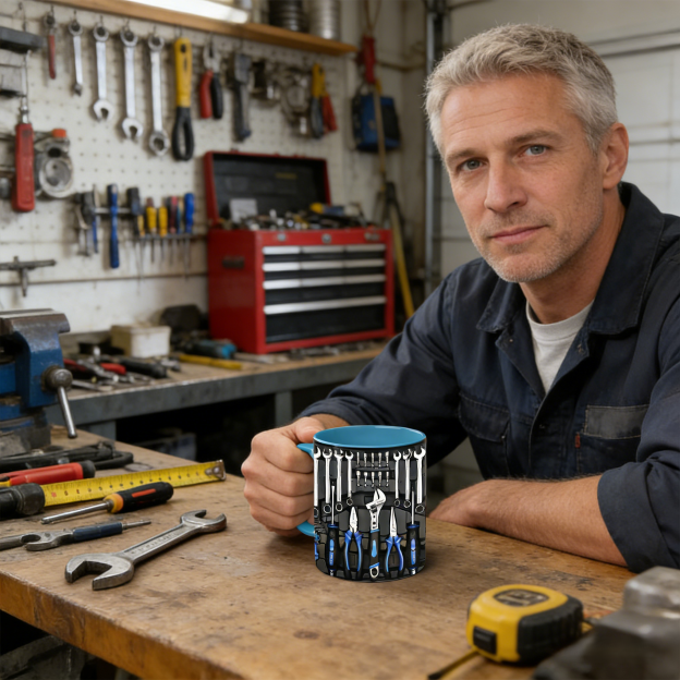 Mechanic Toolbox Ceramic Mug | WSMug27