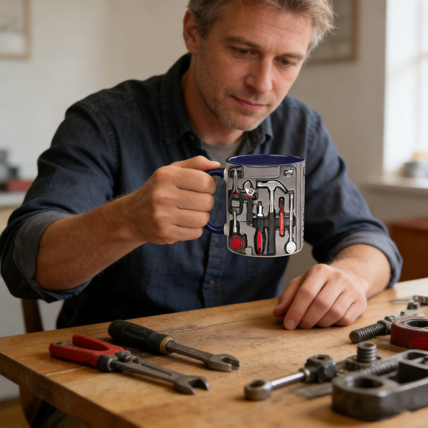 Tool-Shaped Ceramic Mug | WSMug30