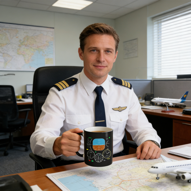 Aviation-Themed Ceramic Mug | WSMug35