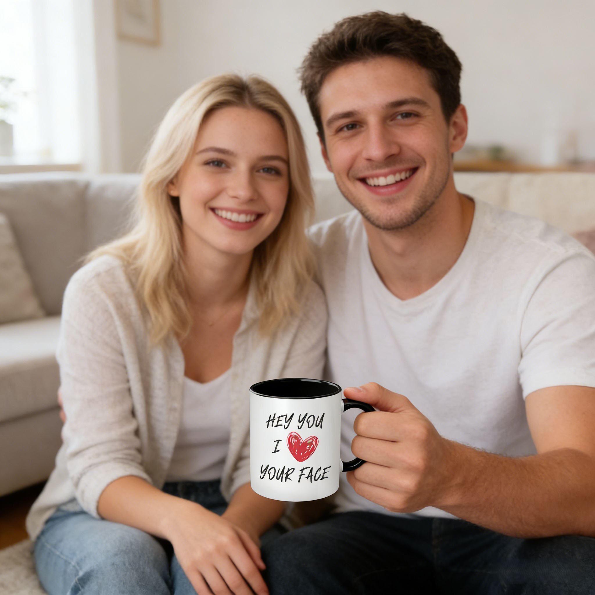  Hey You I Love Your Face Funny Mug | WSMug59