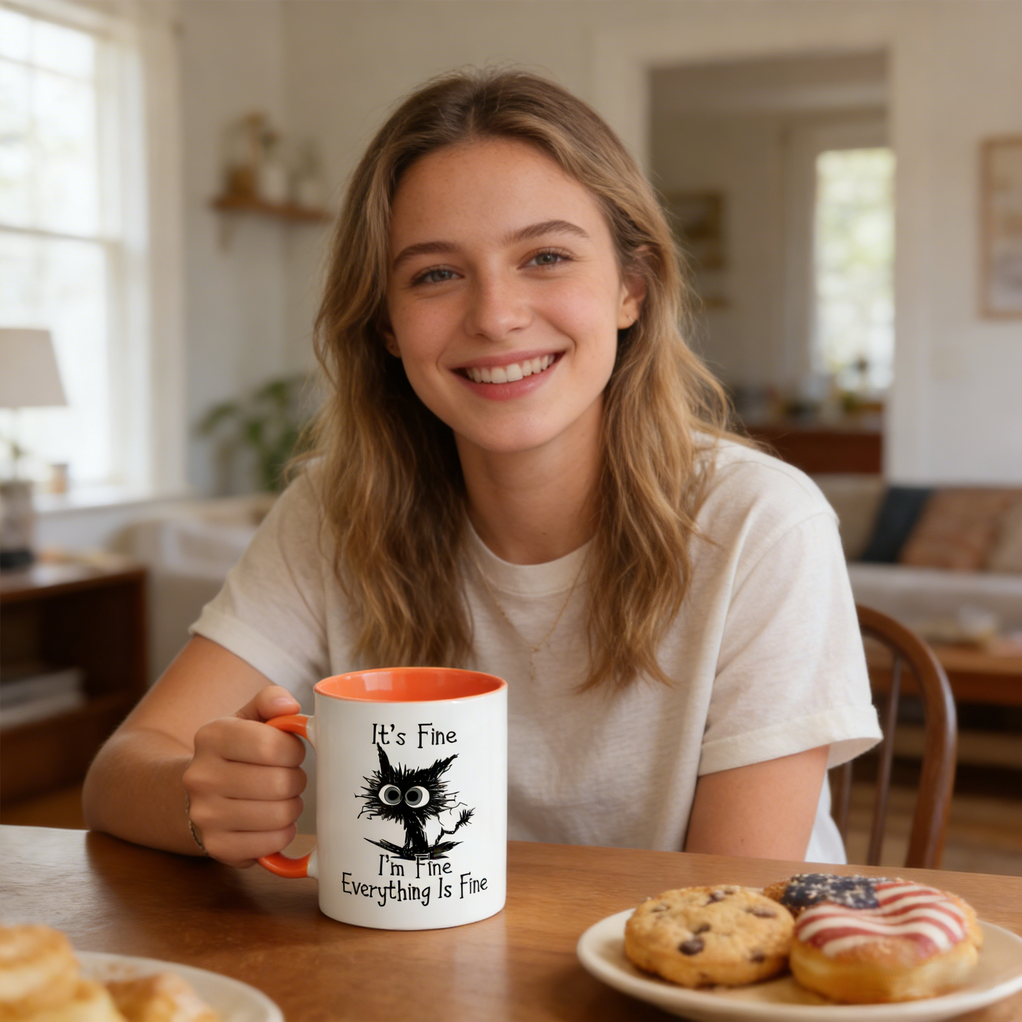 It's Fine I'm Fine Everything Is Fine Mug | WSMug10