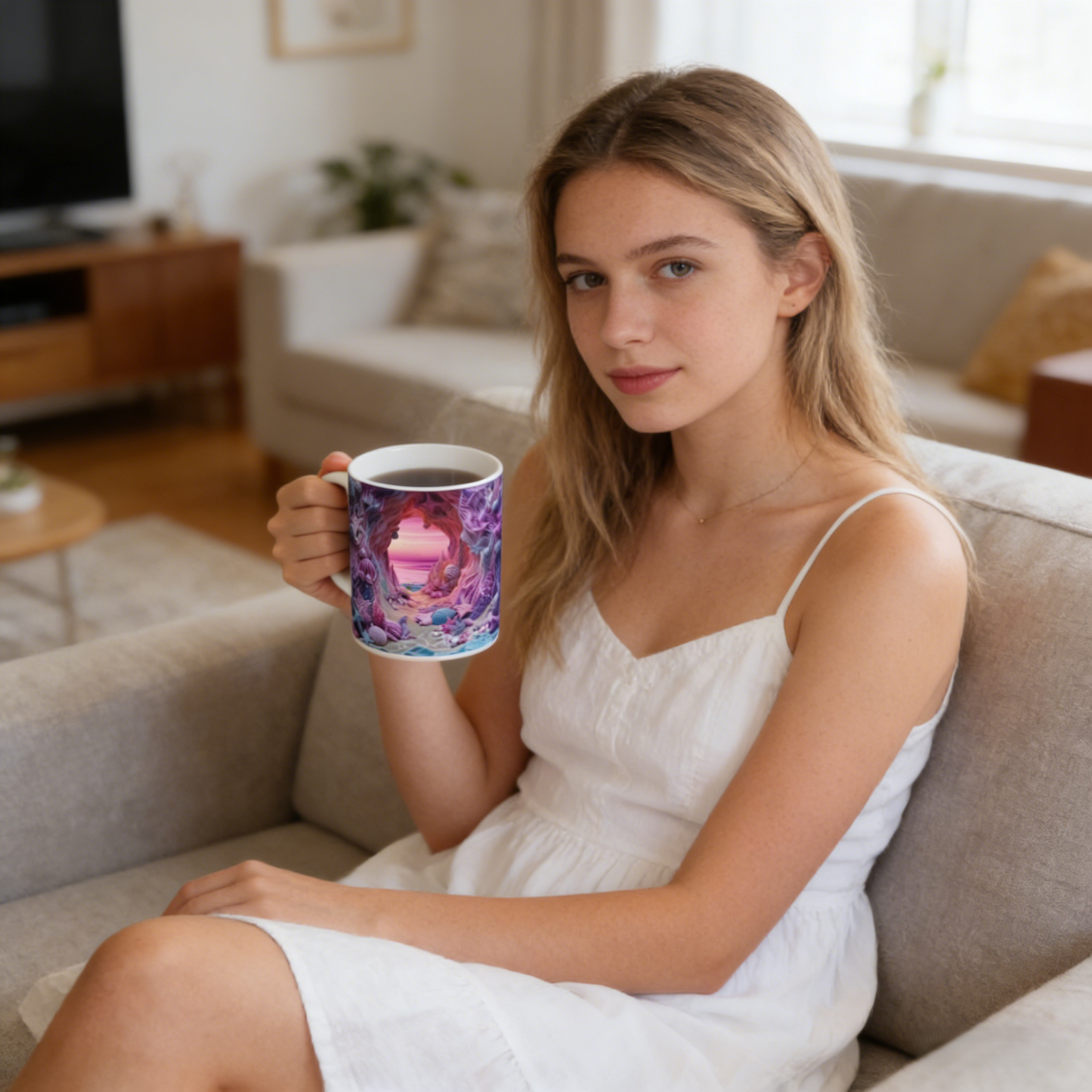 Beach Landscape Coffee Mug | WSMug15