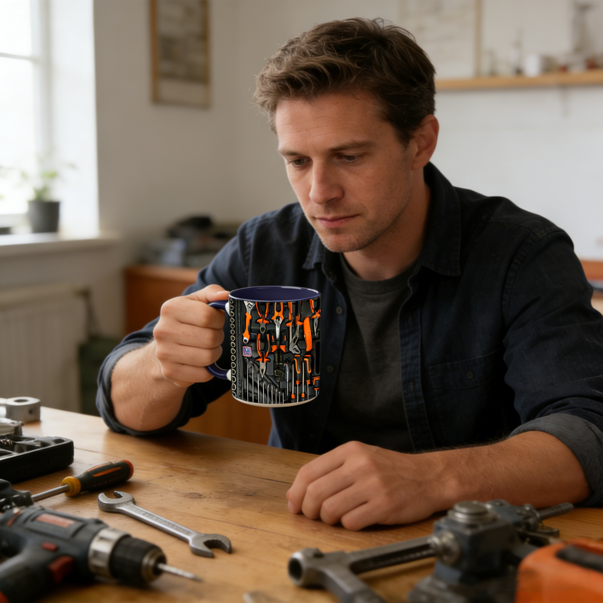 Tool-Shaped Ceramic Mug | WSMug29