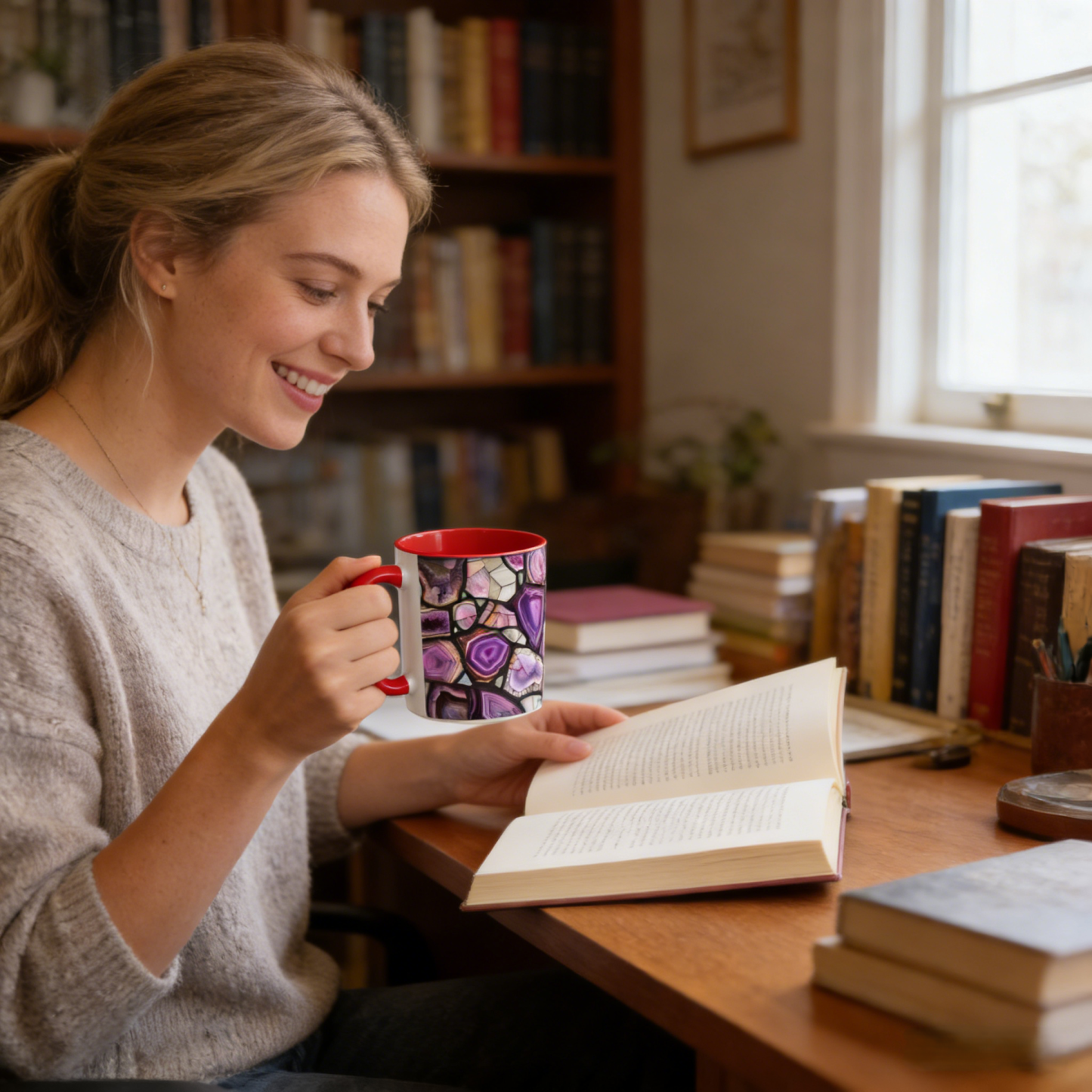 Amethyst Ceramic Mug | WSMug19
