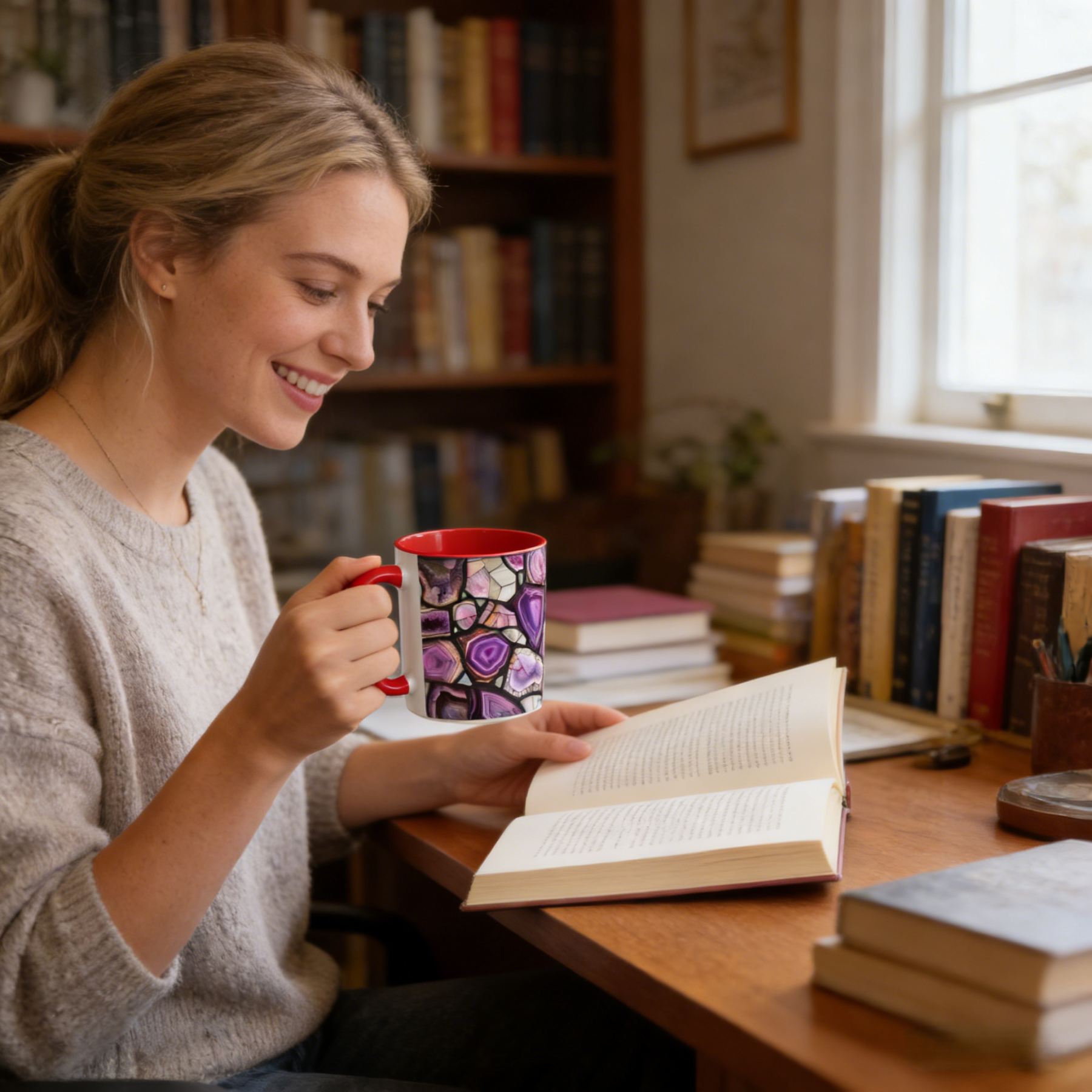Amethyst Ceramic Mug | WSMug19