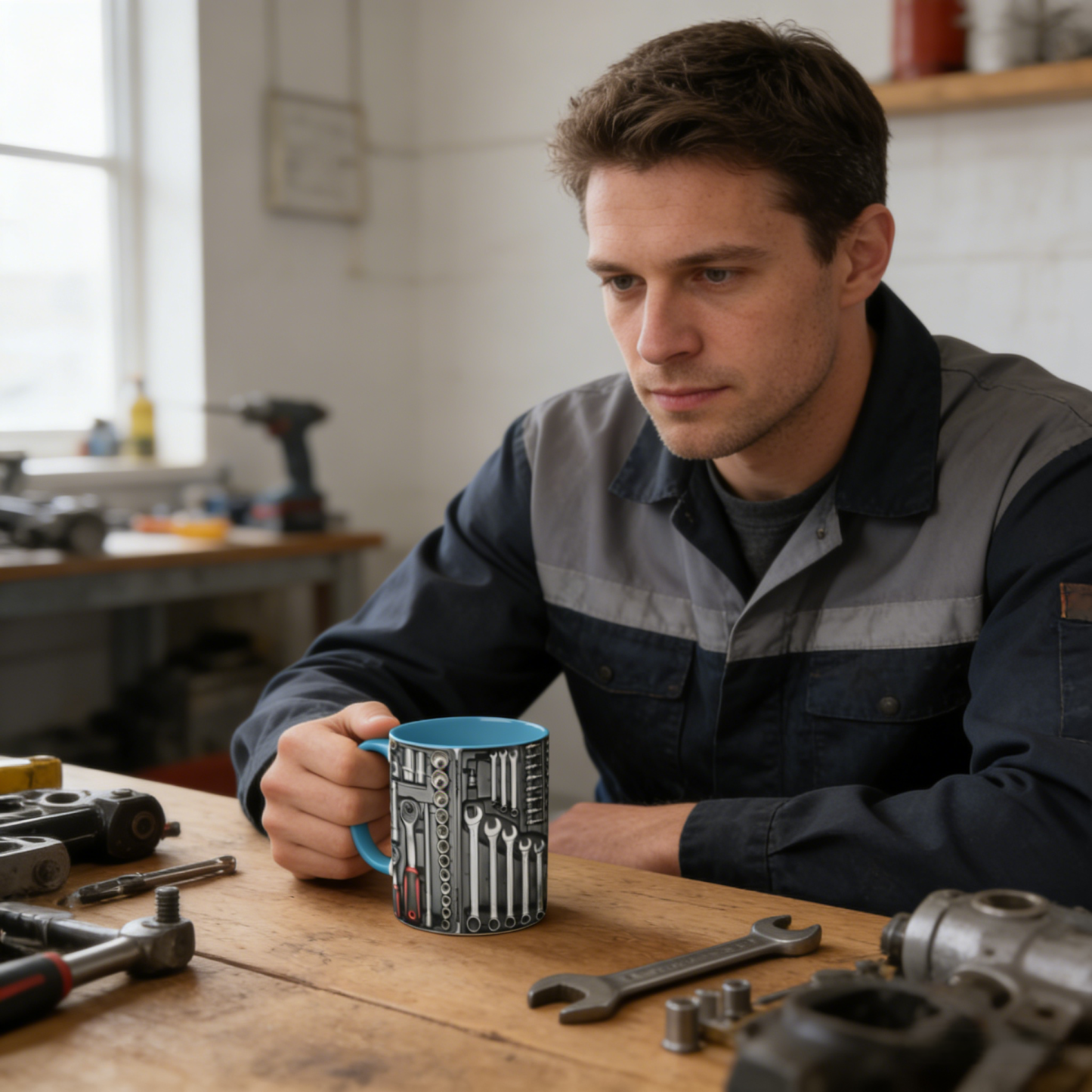 Mechanic Tool Box Ceramic Mug | WSMug28