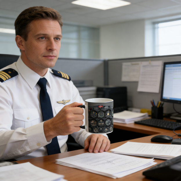 Fun Pilot Ceramic Mug | WSMug34