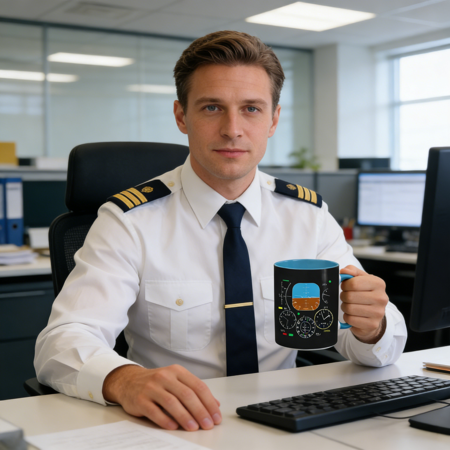 Aviation-Themed Ceramic Mug | WSMug35