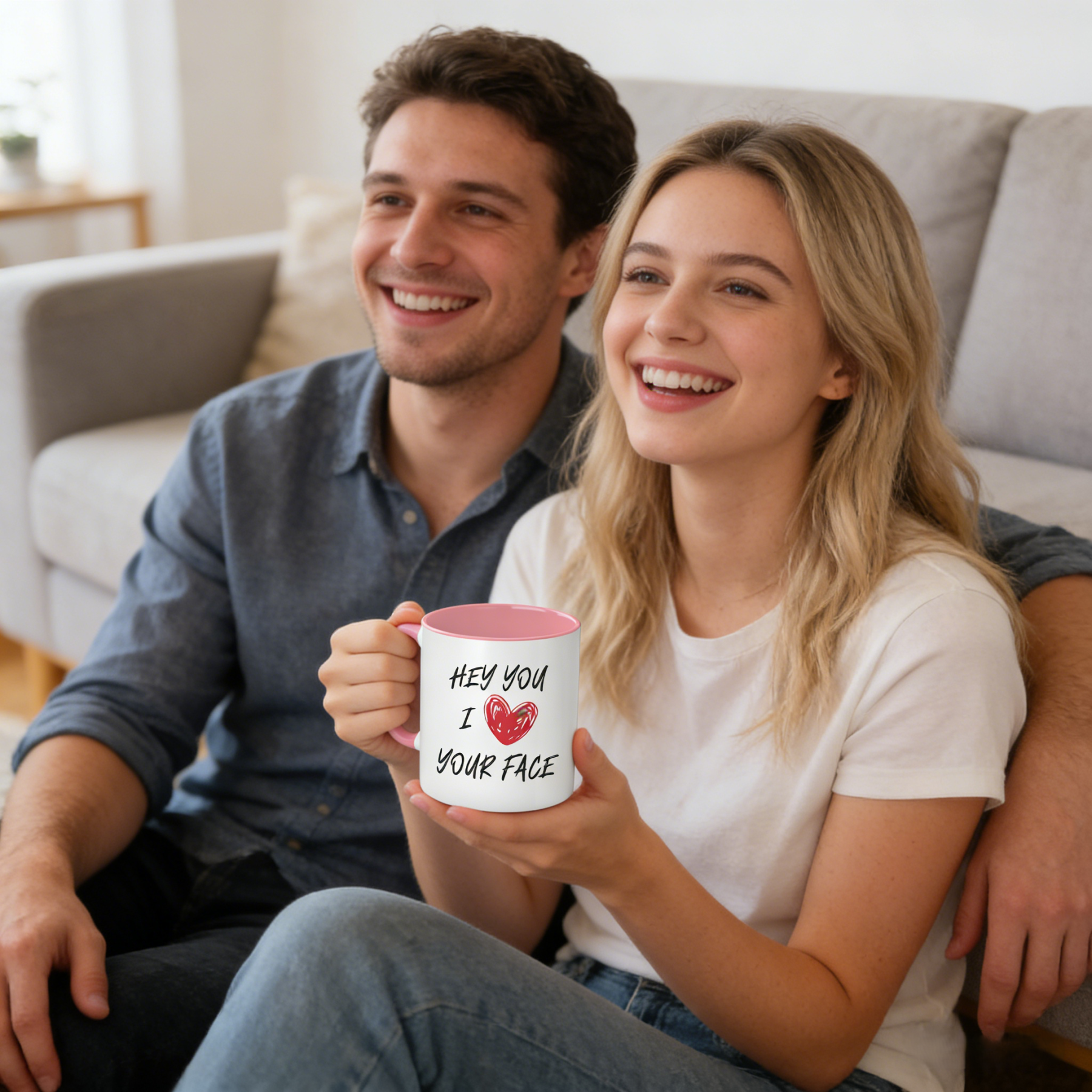  Hey You I Love Your Face Funny Mug | WSMug59
