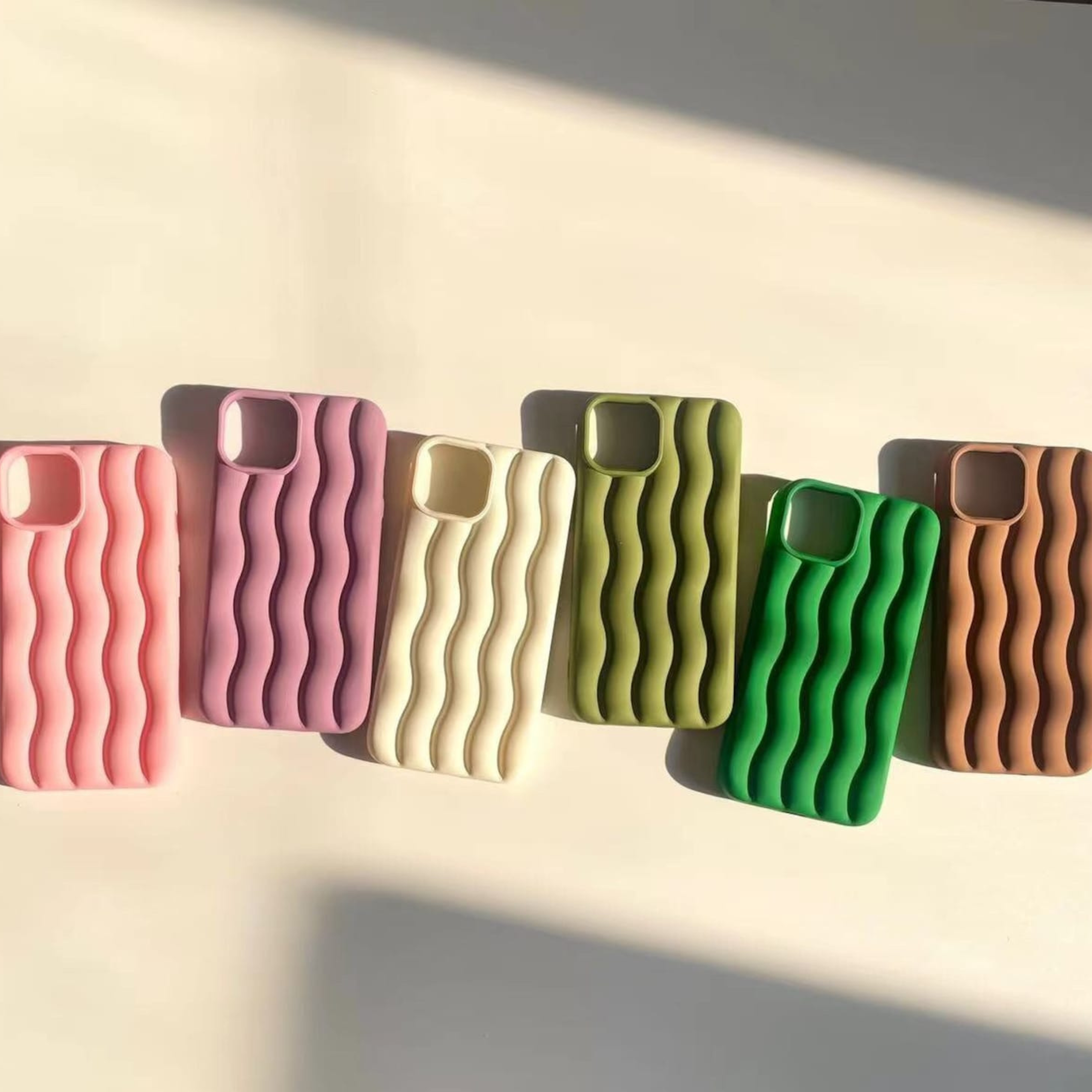 Colorful Wave Silicone Phone Case | OFCase056