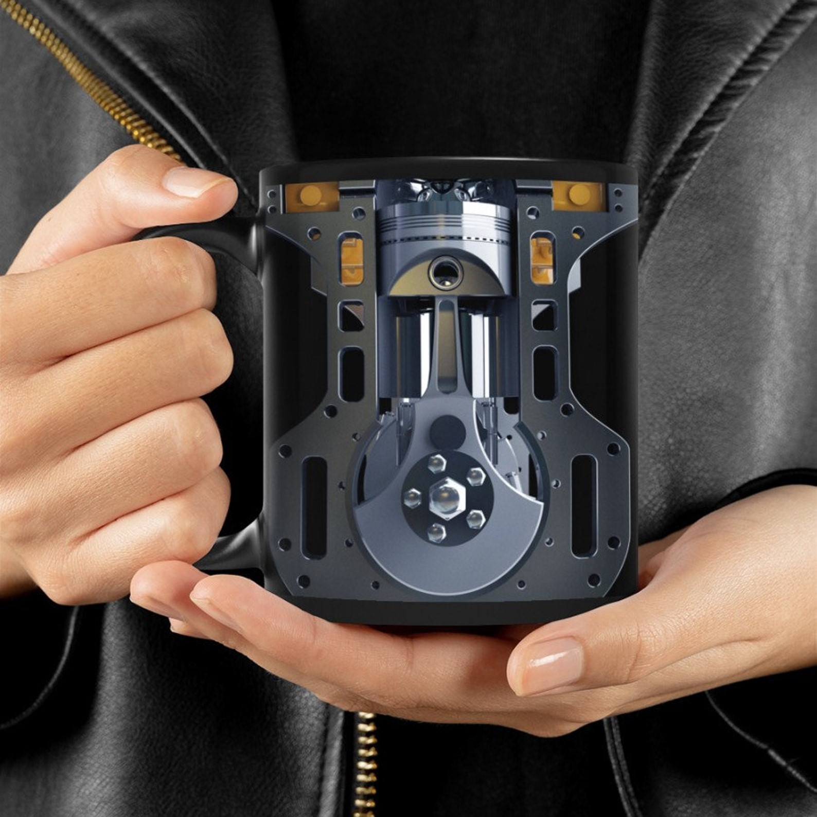 Mechanic Engine Ceramic Mug | WSMug38