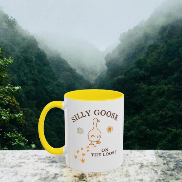 Silly Goose On The Loose Mug | WSMug08