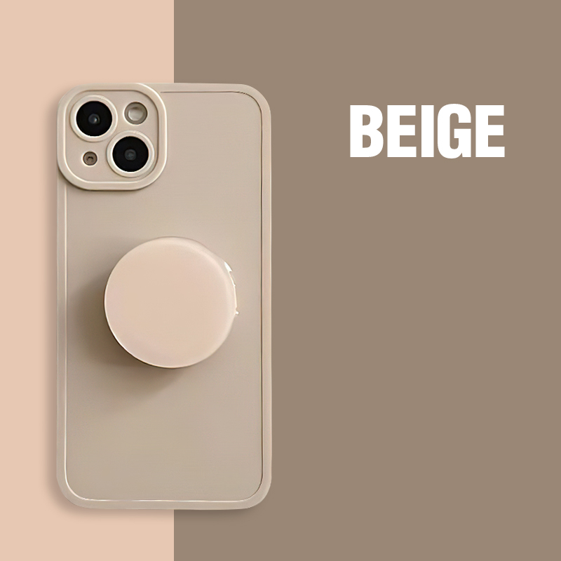 Fashion Matting with stand Silicone Phone Cover Case | OFCase010