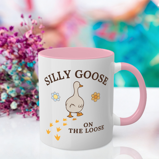 Silly Goose On The Loose Mug | WSMug08