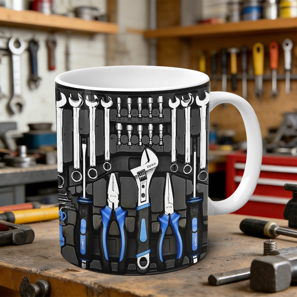 Mechanic Toolbox Ceramic Mug | WSMug27