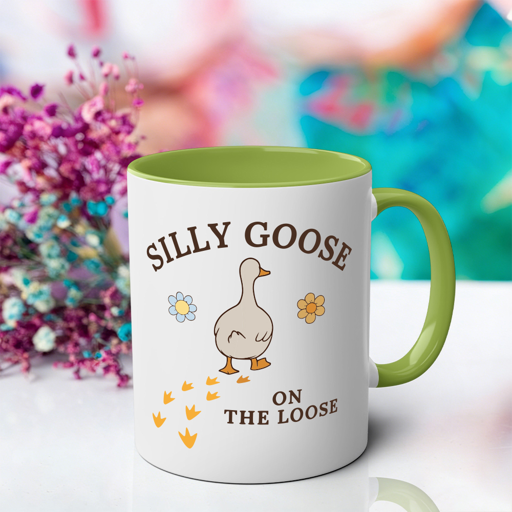 Silly Goose On The Loose Mug | WSMug08