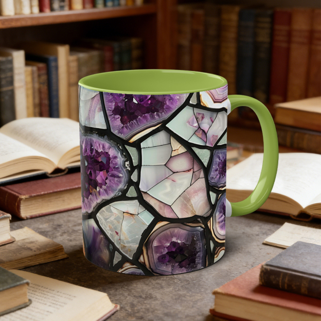 Amethyst Ceramic Mug | WSMug19