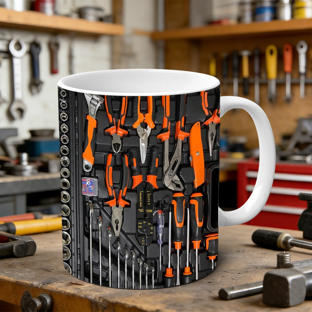 Tool-Shaped Ceramic Mug | WSMug29