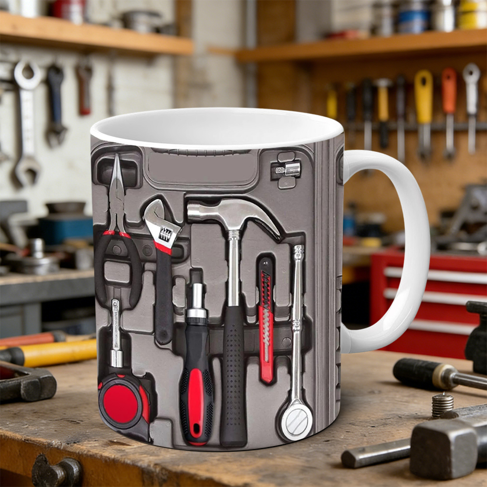 Tool-Shaped Ceramic Mug | WSMug30