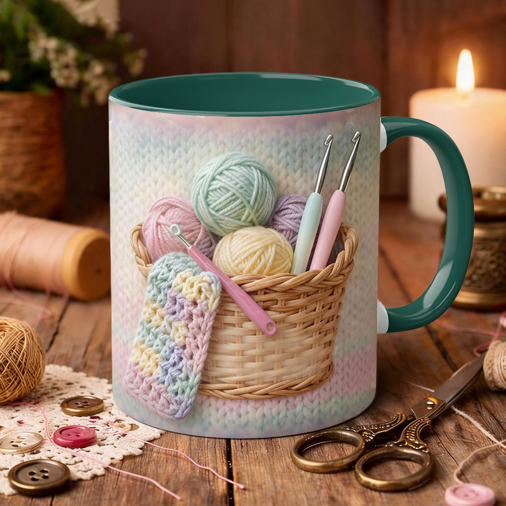 Sewing Supplies Themed Ceramic Mug | WSMug49