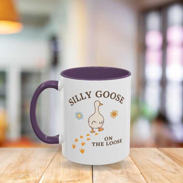 Silly Goose On The Loose Mug | WSMug08
