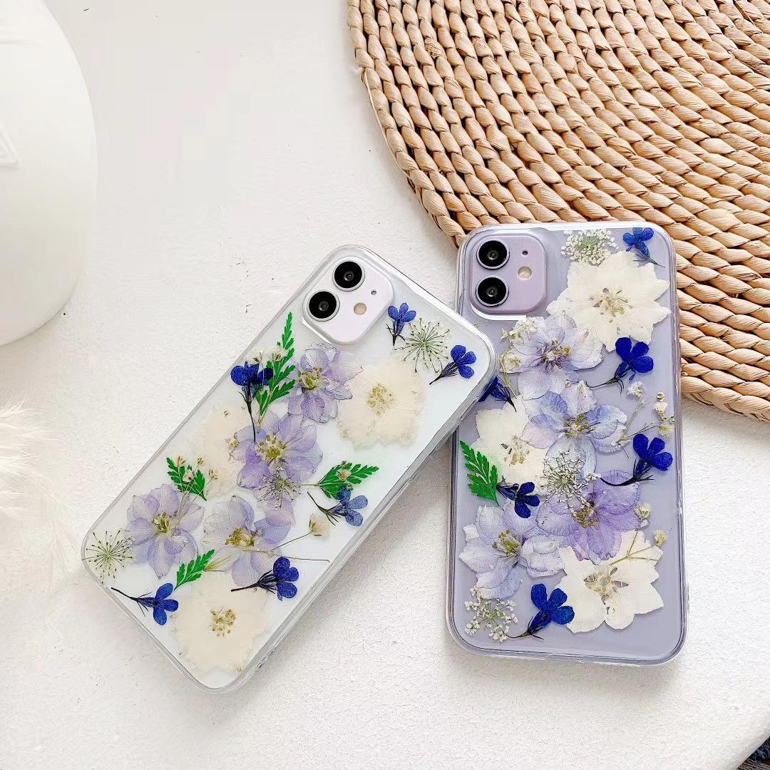 Pressed Flower Silicone Phone Case | OFCase054