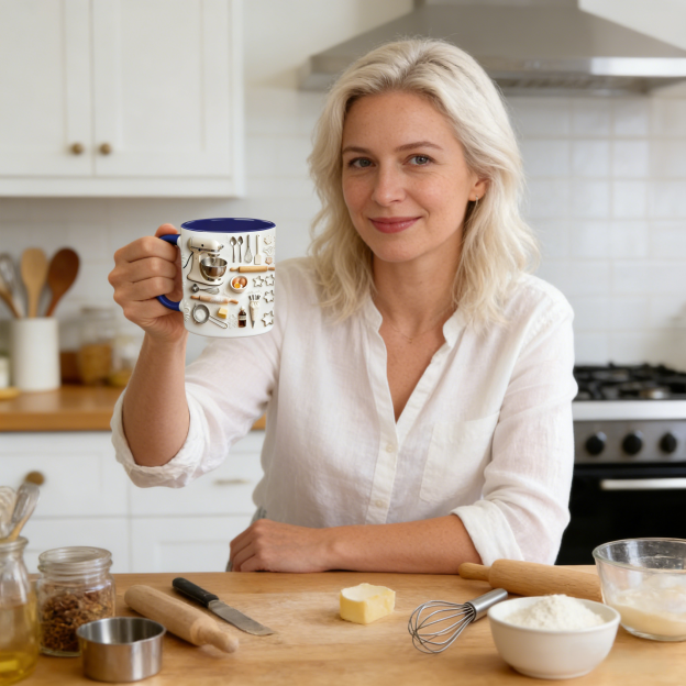 Baking-Themed Ceramic Mug | WSMug21