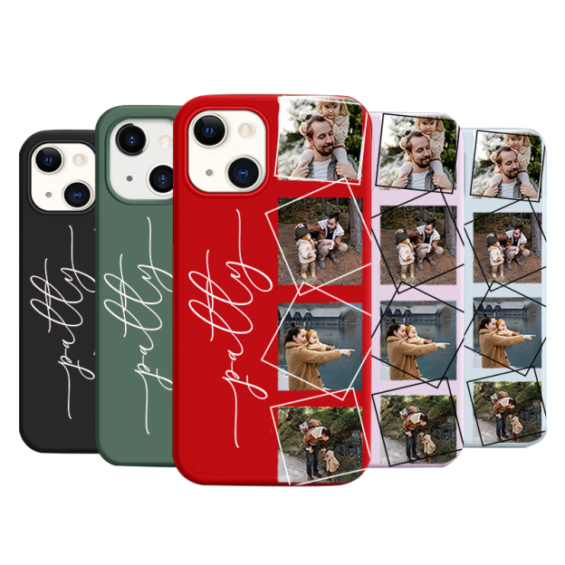 Personalised Photo Silicone Phone Cover Case | OFCase039