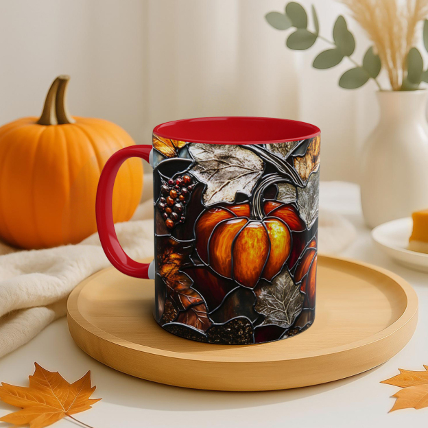 Autumn Pumpkin Ceramic Mug | WSMug40