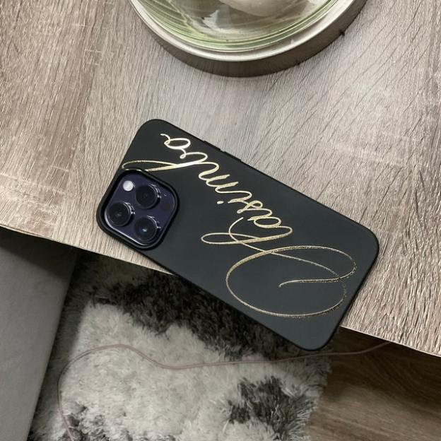 Personalised Monogram Silicone Phone Cover Case | OFCase004