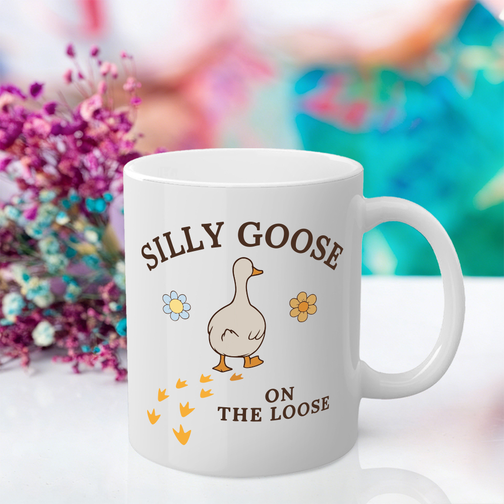 Silly Goose On The Loose Mug | WSMug08