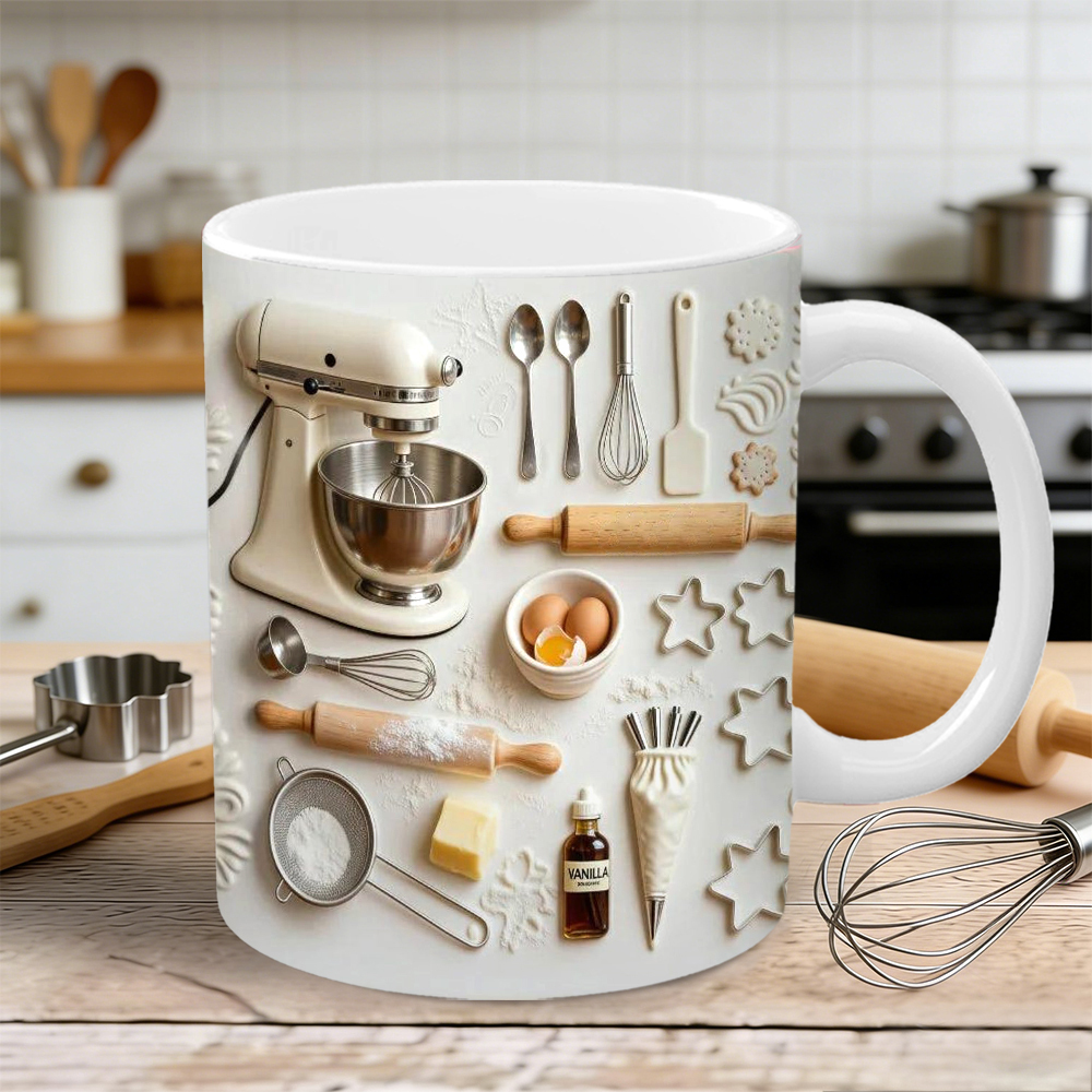 Baking-Themed Ceramic Mug | WSMug21