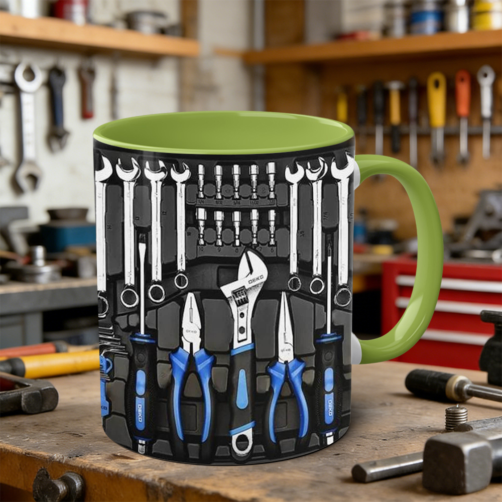 Mechanic Toolbox Ceramic Mug | WSMug27