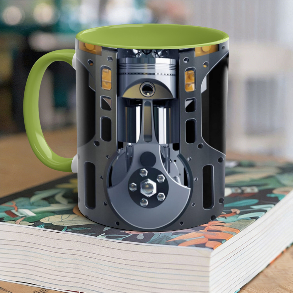 Mechanic Engine Ceramic Mug | WSMug38