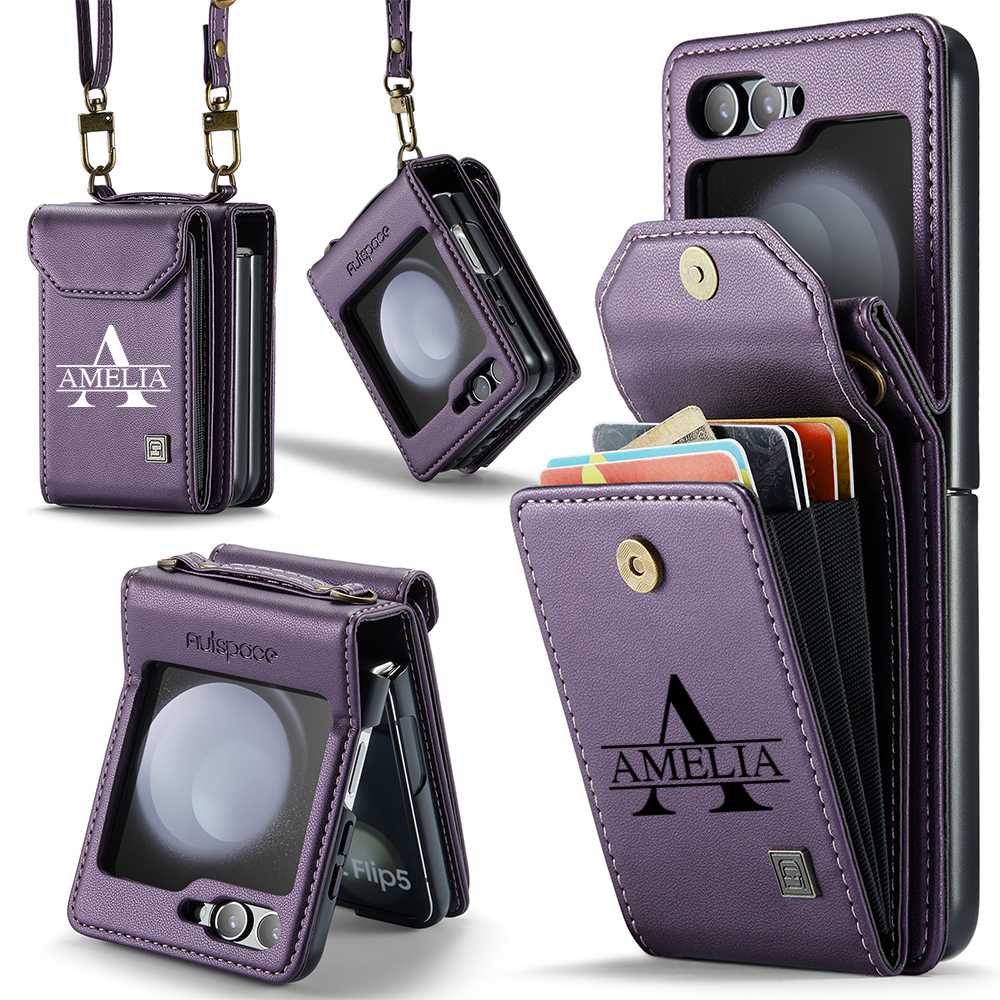 Personalized Monogram Magnetic Samsung Phone Case with Magsafe Wireles
