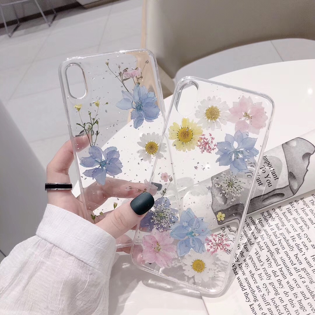 Pressed Flower Silicone Phone Case | OFCase054