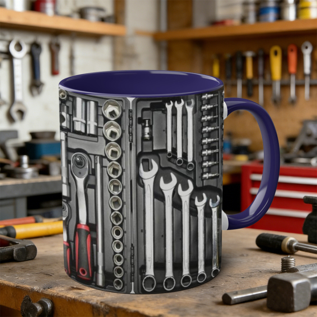 Mechanic Tool Box Ceramic Mug | WSMug28