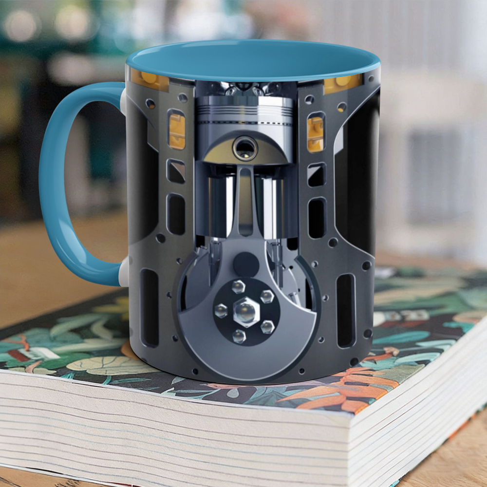 Mechanic Engine Ceramic Mug | WSMug38