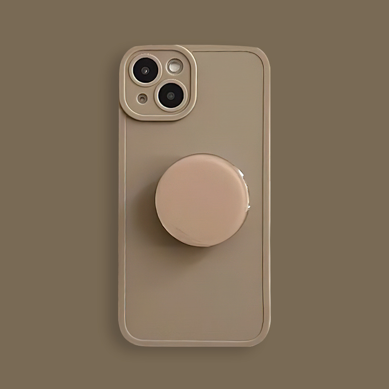 Fashion Matting with stand Silicone Phone Cover Case | OFCase010