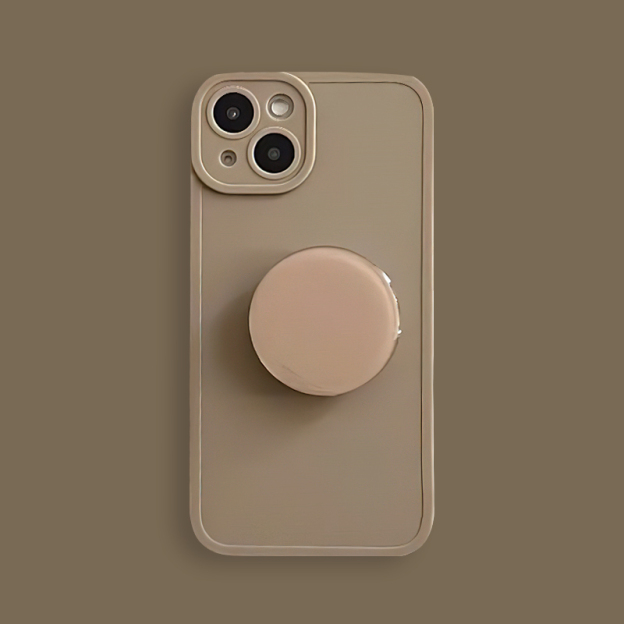 Fashion Matting with stand Silicone Phone Cover Case | OFCase010