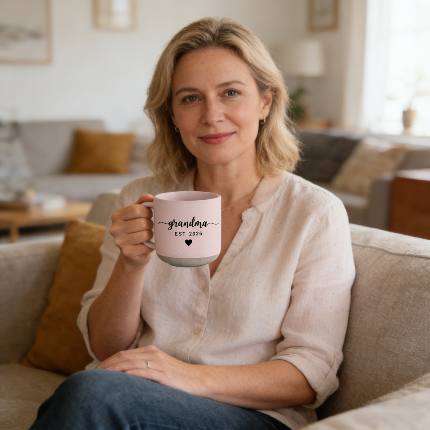 Personalized New Grandma Grandpa Mug | WSMug61