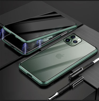 Magnetic Double-Sided Privacy Protection iPhone Case | OFCase108