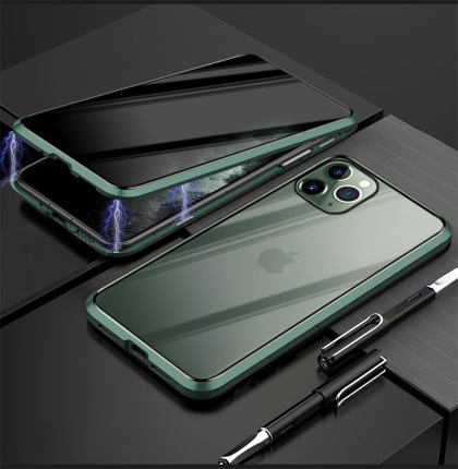 Magnetic Double-Sided Privacy Protection iPhone Case | OFCase108