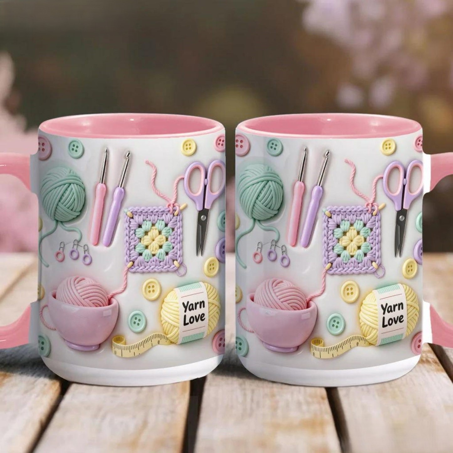 Sewing Supplies Themed Ceramic Mug | WSMug20