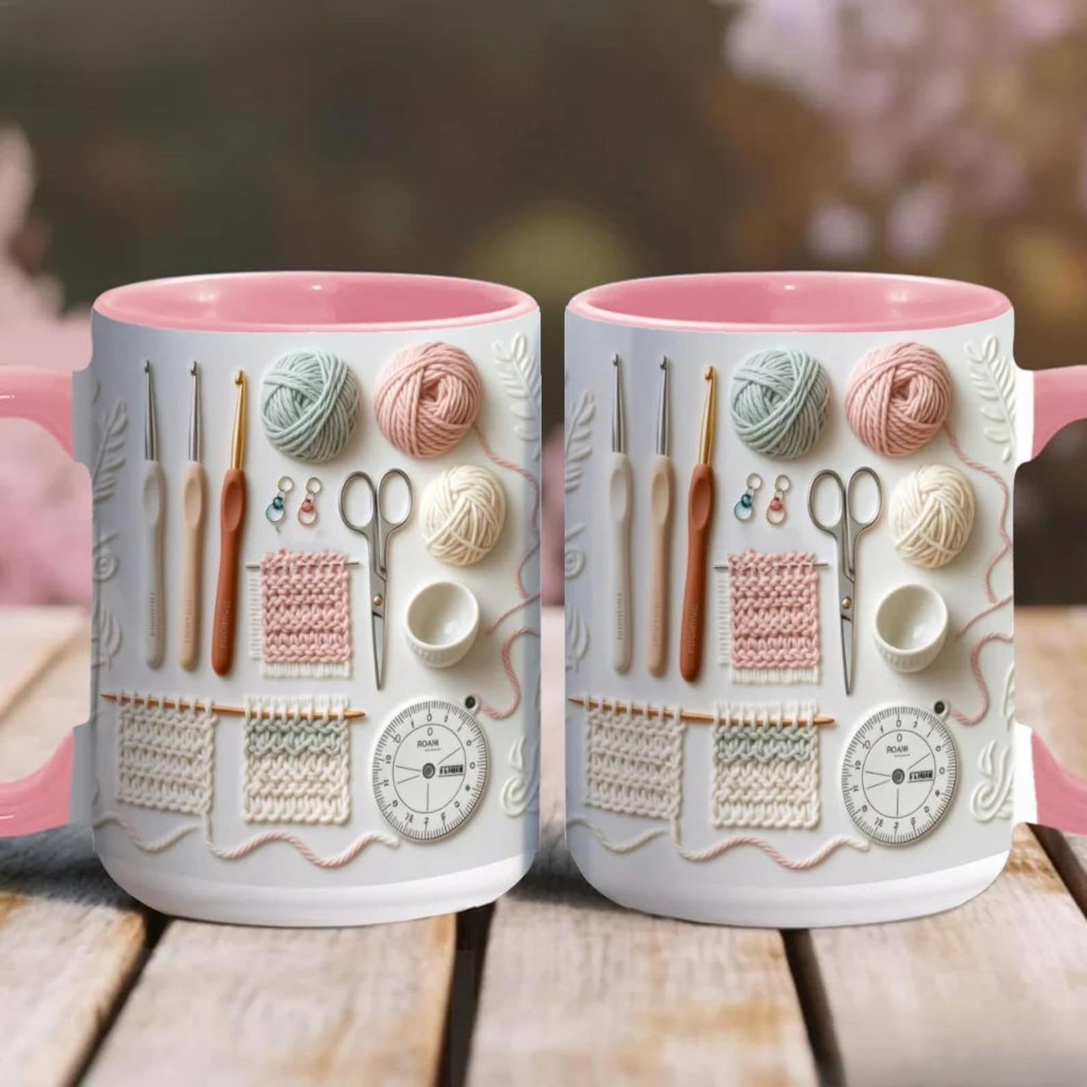 Sewing Supplies Themed Ceramic Mug | WSMug25