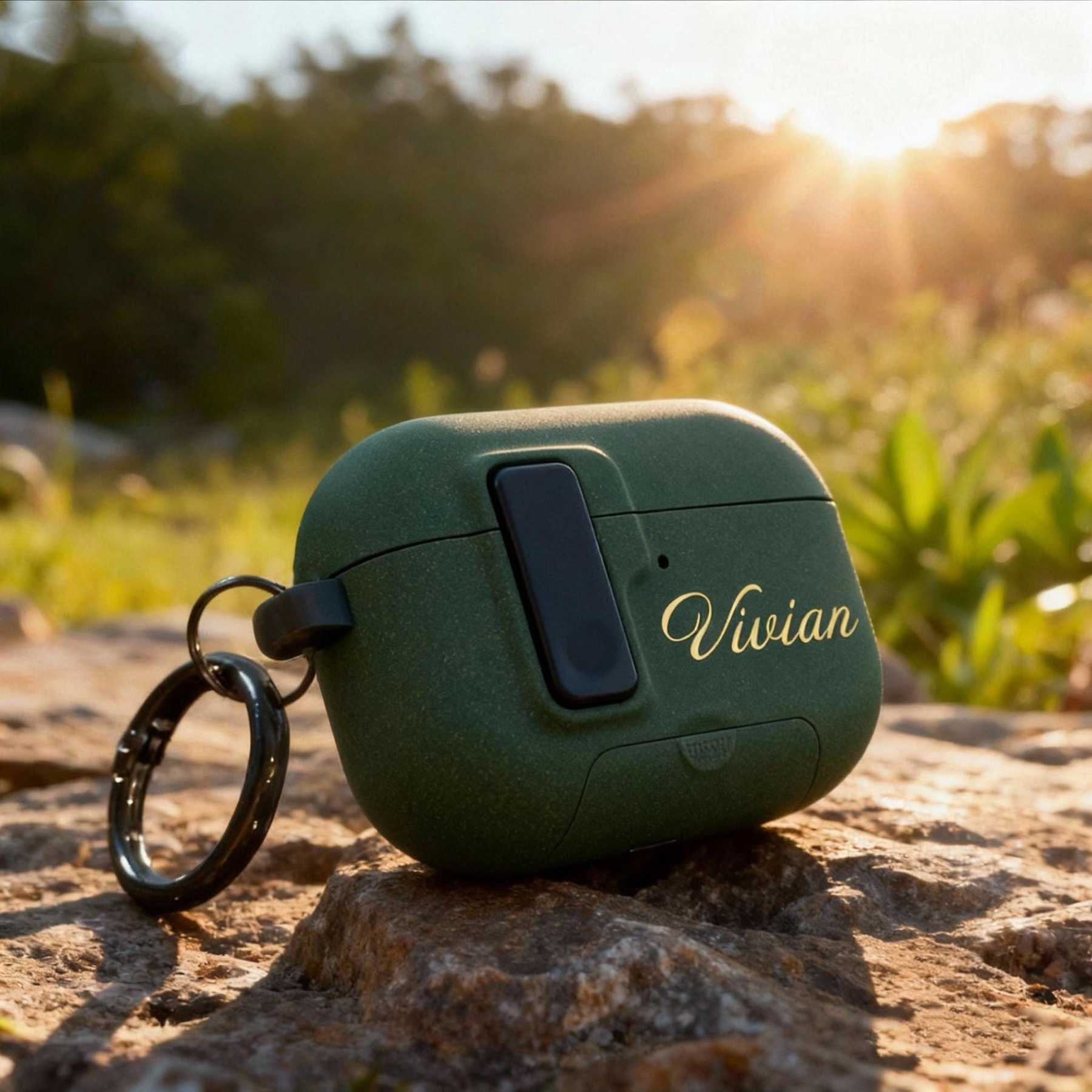 Personalized Name Shockproof Earphones Case for Apple AirPods | OFPod11